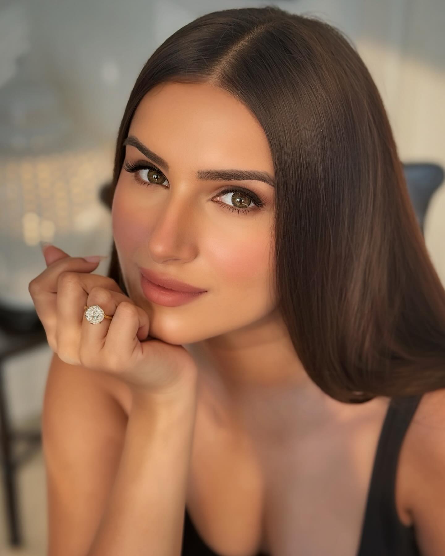 Modern AI portrait